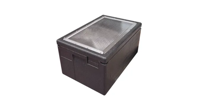 Fondoir Solaire pour Cire d’Abeille – Caisse Isotherme avec Bacs Inox
