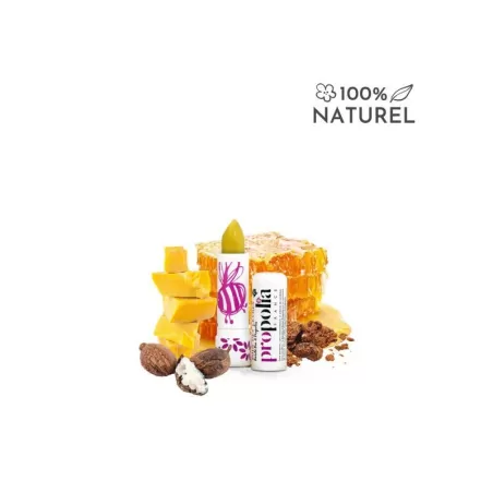 Soin Lèvres Bio 100% Naturel Propolis & Karité - Propolia