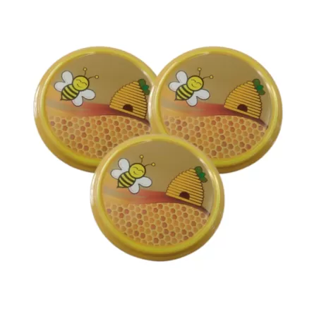 Capsules T063 Dessin abeille et ruche  - En pack de 12