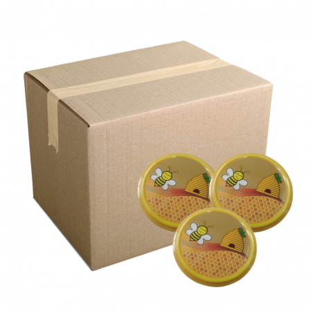 Carton capsules T063 Dessin Abeille ruche x 1400