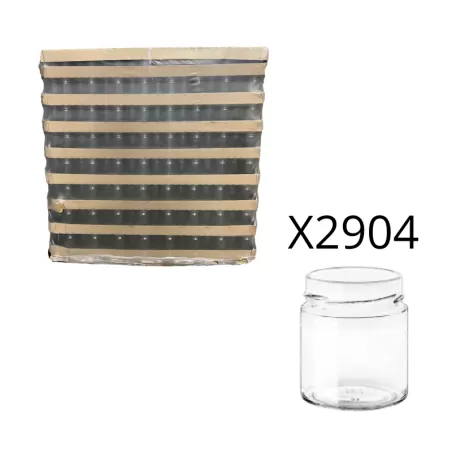 Palette pot 225 ml T066 (250 Gr) en verre