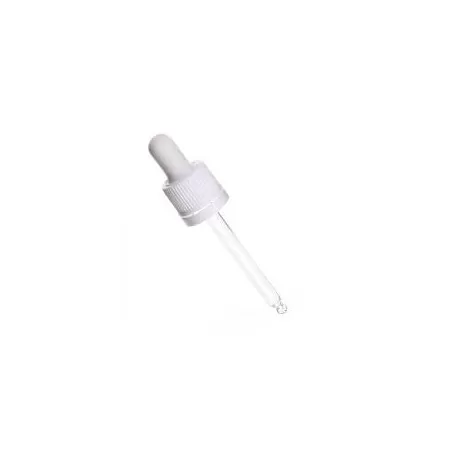 Pack de 10 - Flacon ambré vide 20 ml avec + pipette