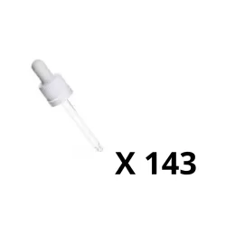 Pack de 143 - Pipette compte-goutte DIN 18