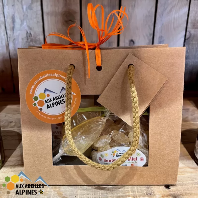 Coffret 100 % produits transformés Aux Abeilles Alpines