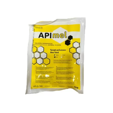 Apimel candi pour abeilles pain de 1 kg