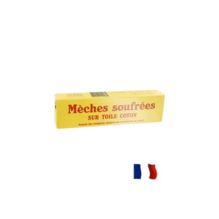 mèches de soufre contre la teigne