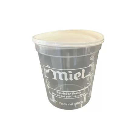 Pots plastique Miel 1 KG