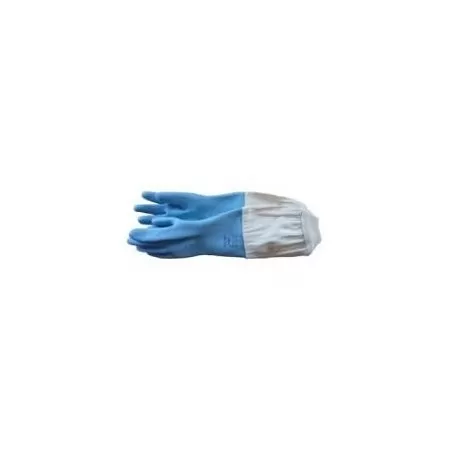 Gants latex plastifiés