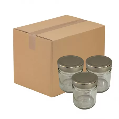 Pot en verre 250g (212 ml) DEEP T070