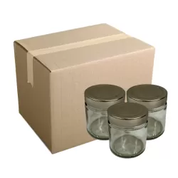 Pot de miel en verre 250 Gr