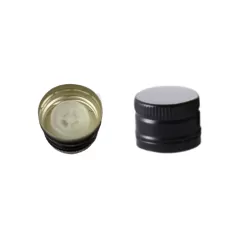 Bouchon préfileté alu noir