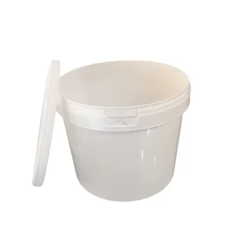 Seau alimentaire plastique 5 litres avec couvercle