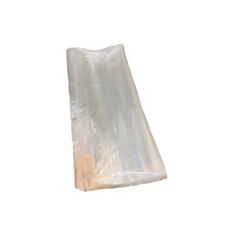 100 sachets transparents avec soufflet 80 X 240 mm