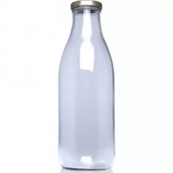 Bouteille de lait en verre