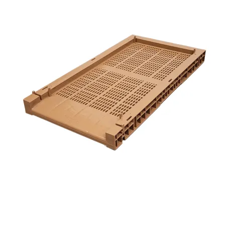 Fond de ruchette plastique 6 cadres aération totale