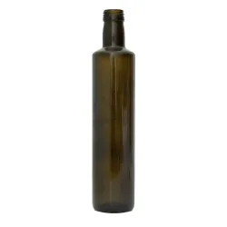 Bouteille huile ronde