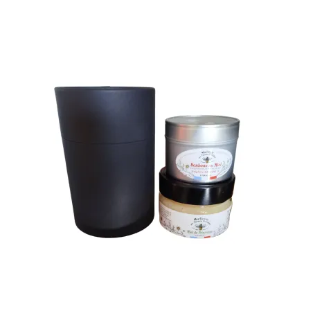 Coffret cadeau duo miel et bonbons