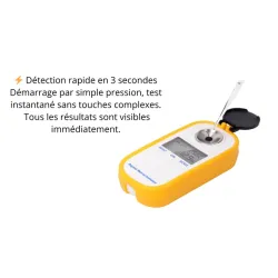Réfractomètre digital miel haute précision – Mesure humidité miel pro