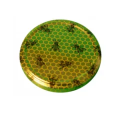 Capsules T082 Or alvéoles abeilles – Carton de 740 pour miel