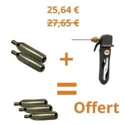 Injecteur CO2  avec cartouche
