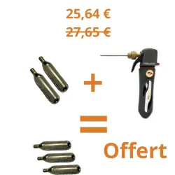 Injecteur CO2  avec cartouche
