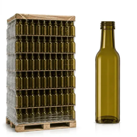 Palette de bouteille marasca pour huile et vinaigre