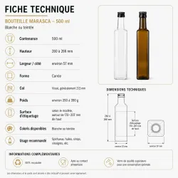 données techniques de la marasca 500