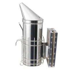 Enfumoir apicole en inox taille L pour ruches
