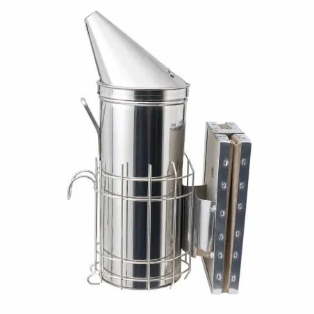 Enfumoir apicole en inox taille L pour ruches