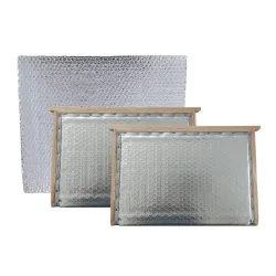 Pack isolation ruche - 2 partitions isolantes + 1 isolant toit aluminium