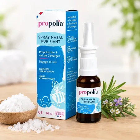 Formule naturelle au sel de Camargue et extrait de propolis