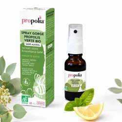 Spray gorge à la propolis verte – Aux Abeilles Alpines