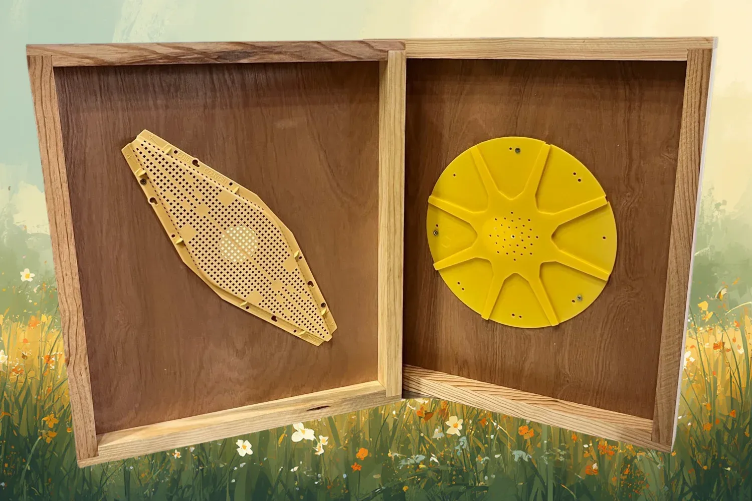 chasse abeille losange et 8 sorties